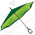 Parasol składany odwrotnie