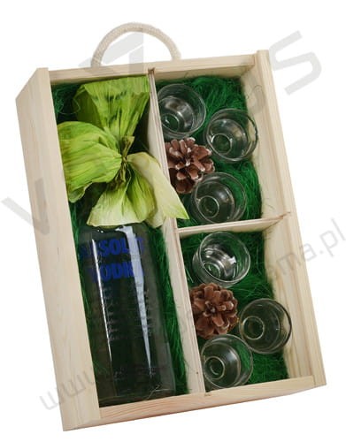 Zestaw alkoholowy Absolut Vodka