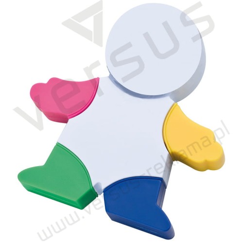 Ludzik z zakreślaczami