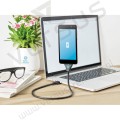 Metalowy kabel ładująco transferowy Handy