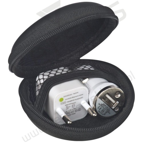 Zestaw podróżny - ładowarka USB
