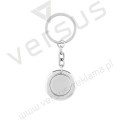 Okrągły brelok z żetonem Flat Ring