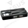 Hub USB Grid z dwoma kablami