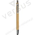 Bambusowy długopis, touch pen