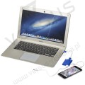 Hub USB i kable 3-w-1