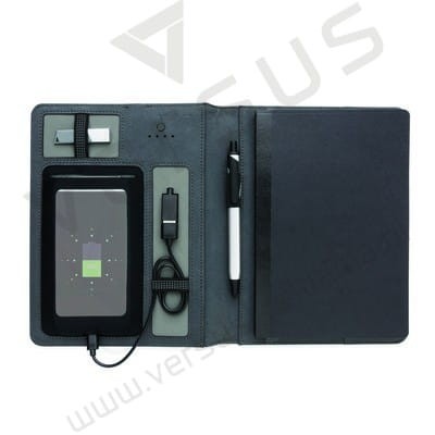 Notatnik, power bank 3000 mAh