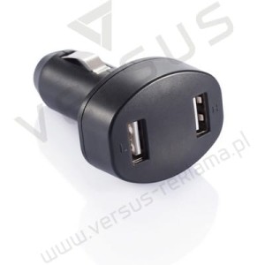Podwójna ładowarka samochodowa USB