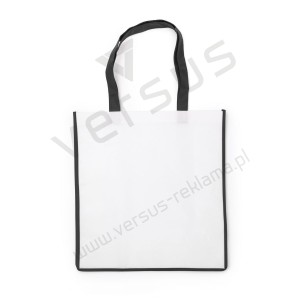 Torba na zakupy z kolorowymi elementami