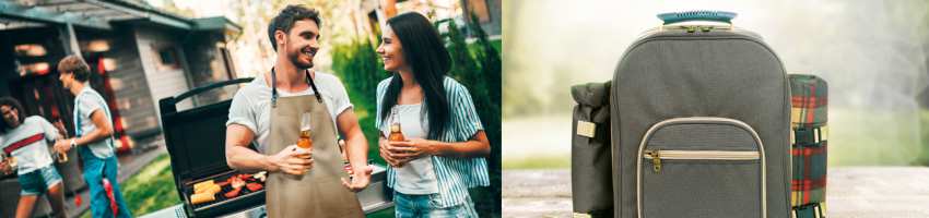 Akcesoria na grilla z logo