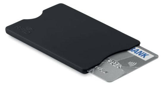 Etui z blokadą RFiD z logo